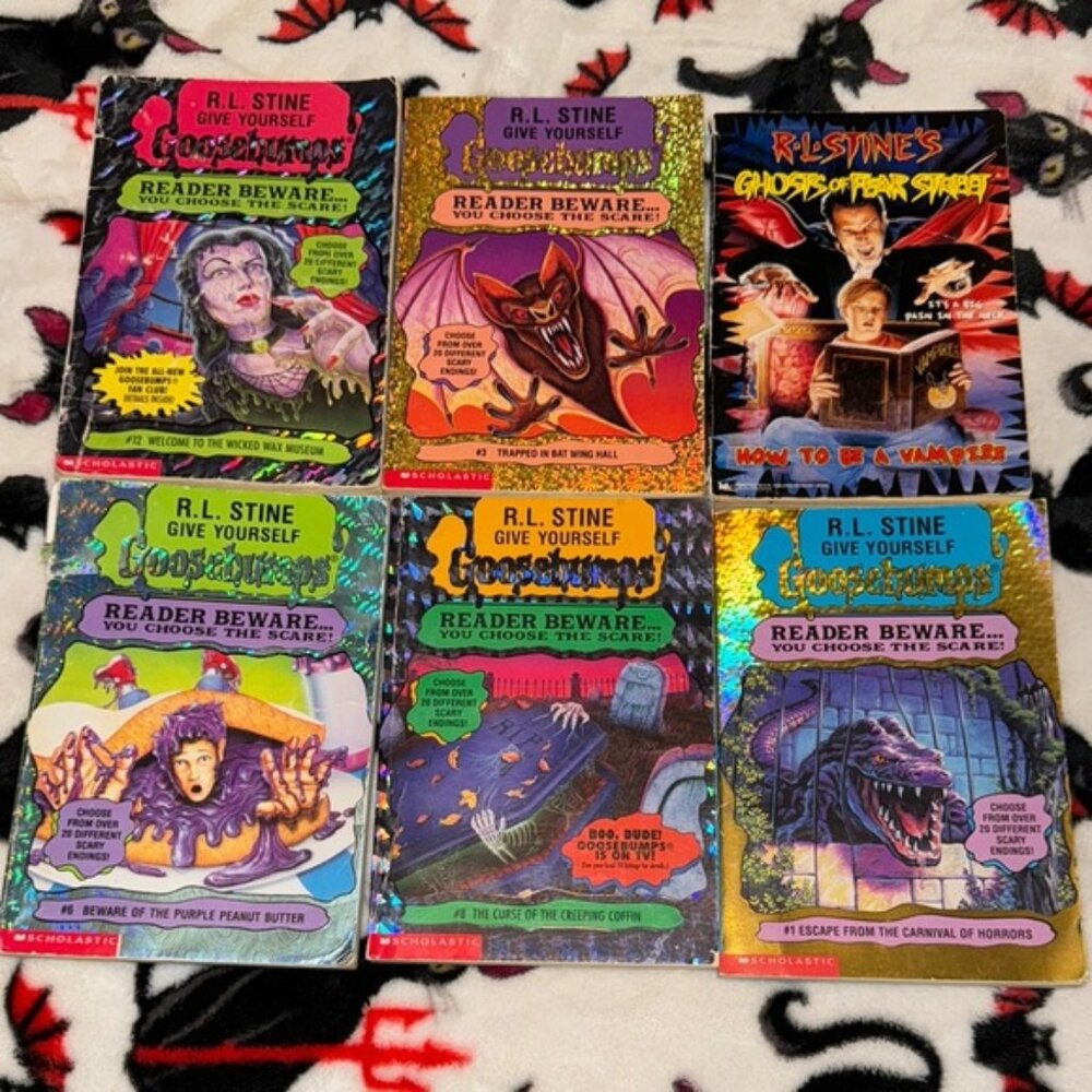 Vintage Goosebumps Book Set